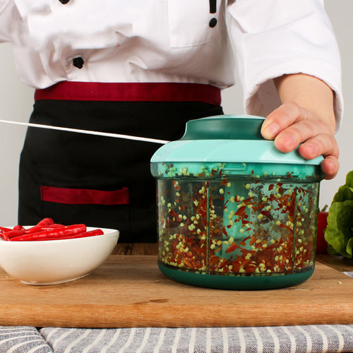 All-in-One Vegetable Chopper & Garlic Cutter