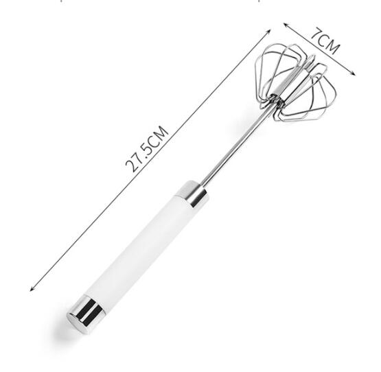 Hand Press Egg Beater & Cream Whisk — No Electricity Needed