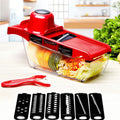 Multi-blade Vegetable Shredder & Slicer — 5 Blade Attachments