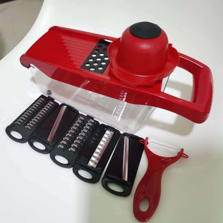 Multi-blade Vegetable Shredder & Slicer — 5 Blade Attachments